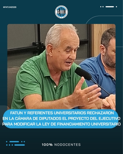 FATUN | REUNIÓN EN CÁMARA DE DIPUTADOS