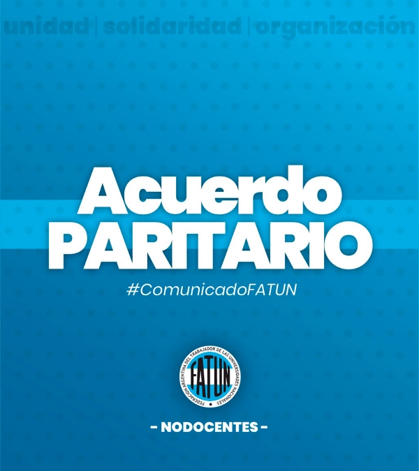 Acuerdo Paritario FATUN