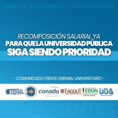 Ante la falta de una respuesta satisfactoria FATUN se declara en "estado de Alerta"