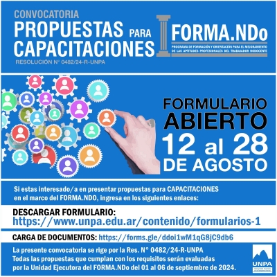 PROPUESTAS DE CAPACITACIONES FORMA.Ndo